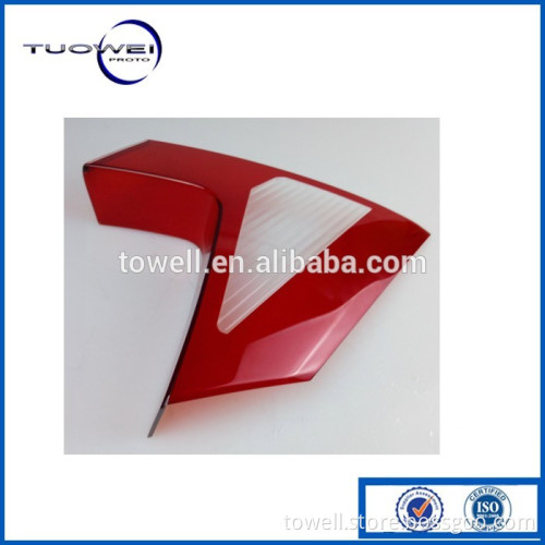 Transparent Acrylic PMMA with Dyeing Headlight Rapid Prototype
